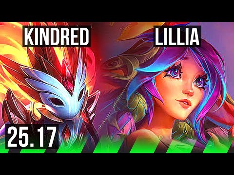 KINDRED vs LILLIA (JGL) | Legendary | KR Grandmaster | 25.17