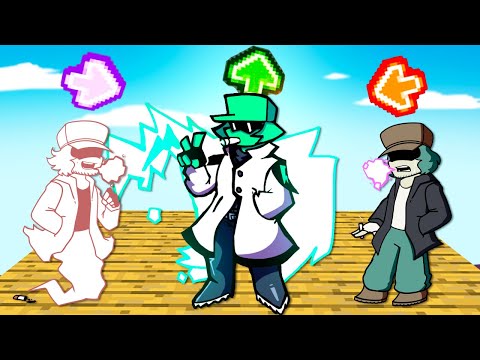 FNF Character Test Garcello vs BF | HAZY RIVER | Gameplay vs Playground FNF Mods