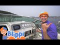 Blippi Explores A Boat Blippi Vehicles For Kids