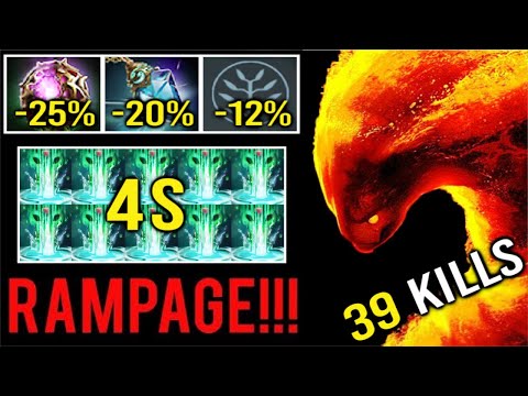-55% CD ALL SKILL Non-Stop Strike Spam RAMPAGE Most Imba Build OC + Prism Morphling New Meta Dota 2