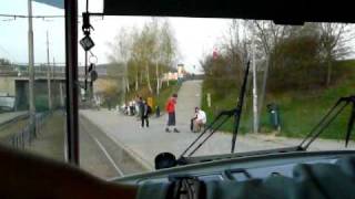 preview picture of video 'Ride tram T3_ line 1_ Kubíčkova - Přístaviště'