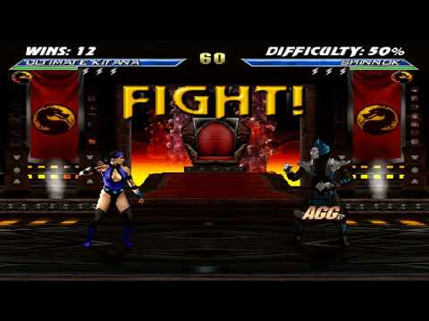MORTAL KOMBAT CHAOTIC NEW ERA - ULTIMATE KITANA PLAYTHROUGH