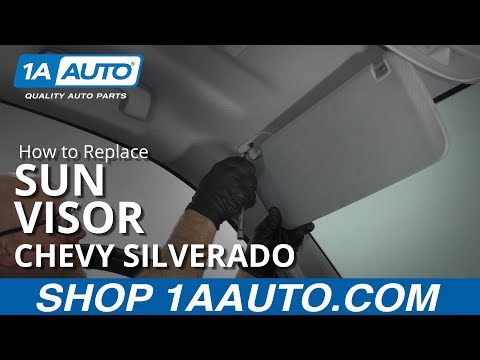 How to Replace Sun Visor 14-19 Chevy Silverado