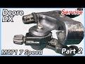 PT 2 Shimano Deore DX M 071 7 Speed Shifter Restore Service Clean Disassembled
