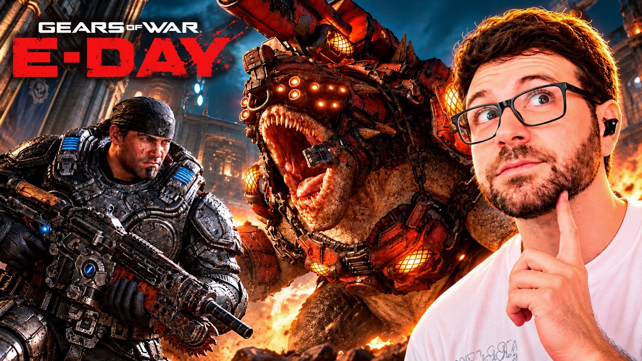 Gears Of War E-DAY: La CIUDAD mas PELIGROSA