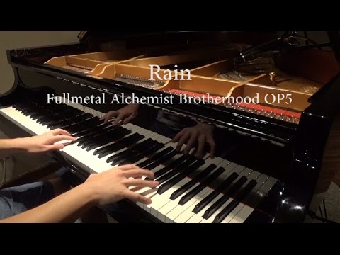 Rain(レイン) -Fullmetal Alchemist Brotherhood OP5 -シド(SID)  piano
