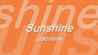 Sunshine, Gabrielle