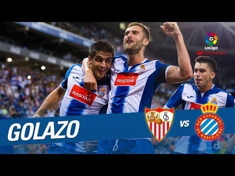 Disfruta del golazo de Leo Baptistao en el Sevilla FC vs RCD Espanyol desde la cámara aérea