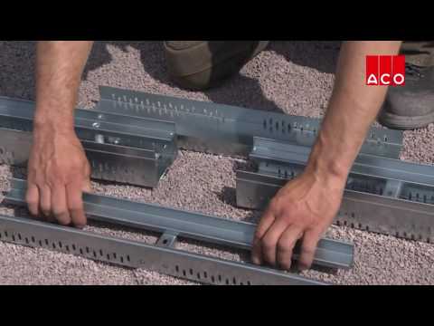 ACO Profiline - Fassaden- und Terrassenrinne