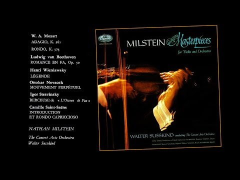 "Masterpieces For Violin & Orchestra" ~ Nathan Milstein, The Concert Arts Orchestra, Susskind (1960)