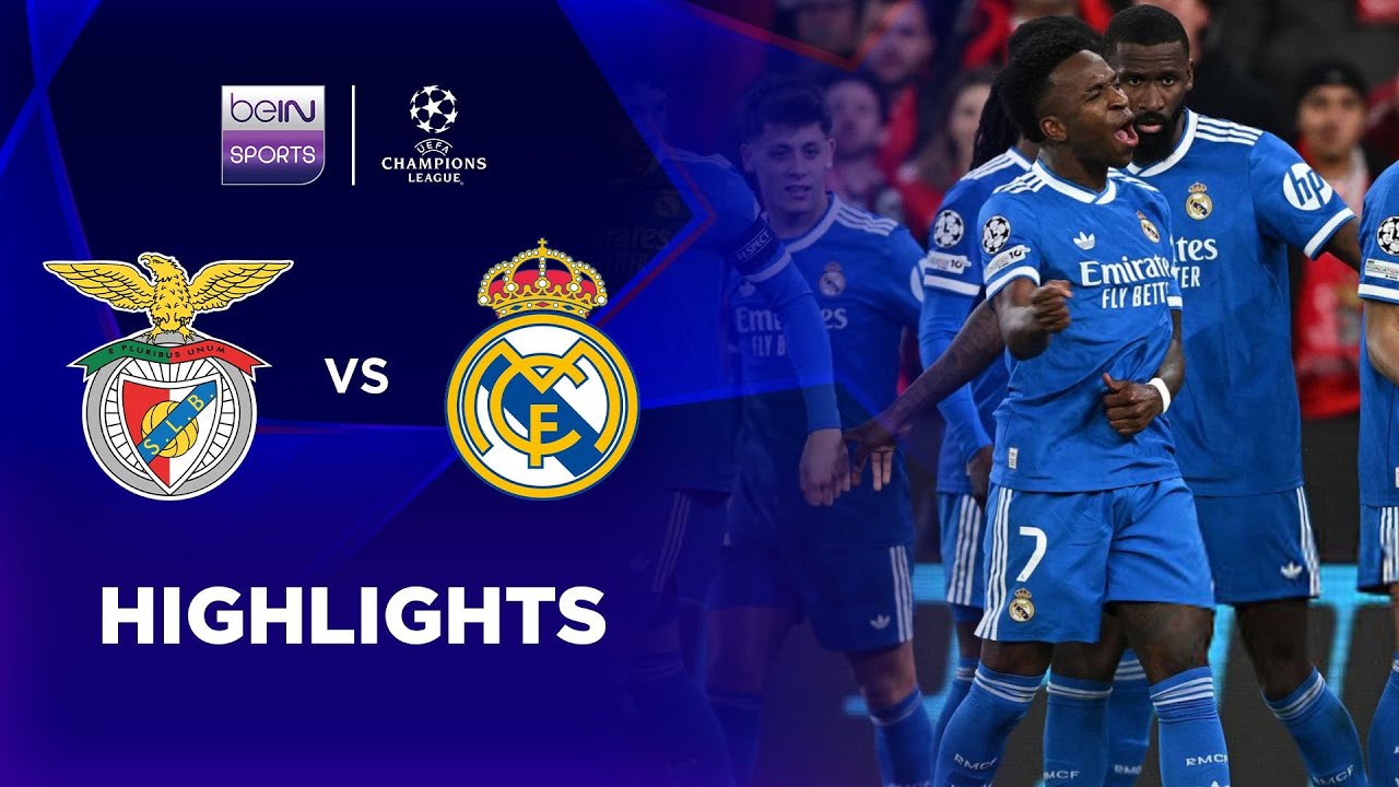 Benfica 0-1 Real Madrid | Champions League 25/26 Match Highlights