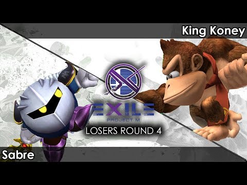 Project M: Sabre (Meta Knight) V SMT | King Koney (Donkey Kong) - Exile 109 SSBPM