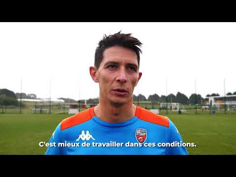 Laurent Abergel avant Montpellier HSC - FC Lorient 21-22