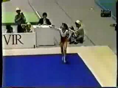 1986 Worls Sports Fair  Maiko Morio FX