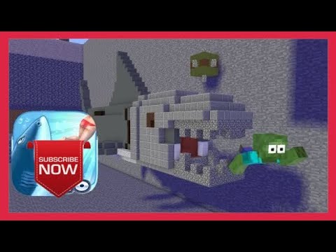 Monster School : Hungry Shark - Minecraft Animation
