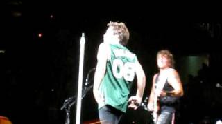 Bon Jovi We Got It Going On Boston (Jon takes off his shirt) 7/9/08
