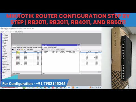 MikroTik Router Configuration Step by Step | RB2011, RB3011, RB4011, and RB5011