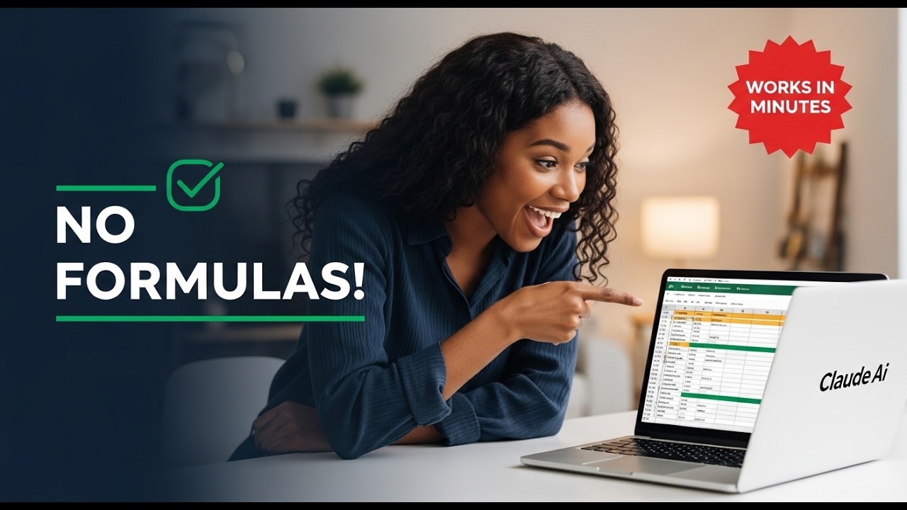 Build Ready-to-Use Excel Templates with Claude AI (No Formula Skills Needed)