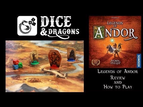 Dice and Dragons - Legends of Andor Review and Playthrough (Road to the Last Hope part 1)