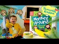 Fun Games for Toddlers | Monkey Around by Peaceable Kingdom | Play Through and Review