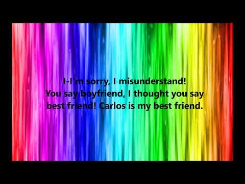 Legally Blonde - There! Right There! (Gay or European) Lyrics