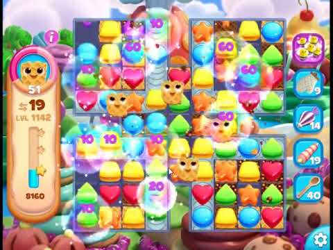 Cookie Jam Blast Level 1142 - NO BOOSTERS 🍪 | SKILLGAMING ✔️