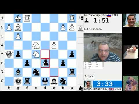 LIVE Blitz #3610 (Speed) Chess Game: Black vs FM IvanYeletsky in Réti opening