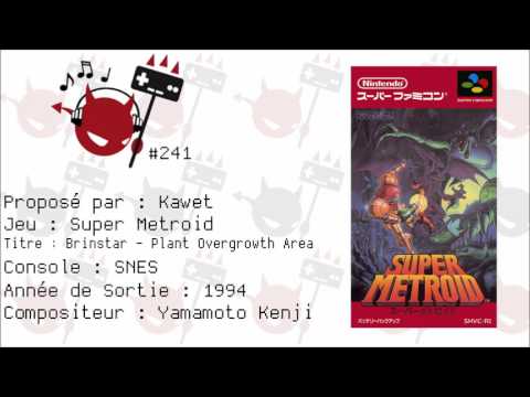 Pad&Retrodio#241 - Super Metroid - Brinstar - Plant Overgrowth Area