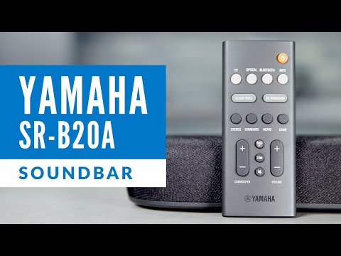 External Review Video QeY2FeA4MjI for Yamaha SR-B20A Soundbar w/ Dual Built-in Subwoofers