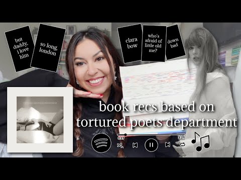 book recs based on songs from the tortured poets department! ????????????️????????
