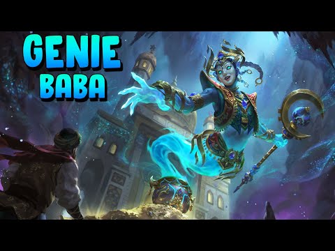 BABA YAGA'S NEW SKIN IS A SICK GENIE WITH AN EVEN COOLER HOUSE! - Masters Ranked Duel - SMITE