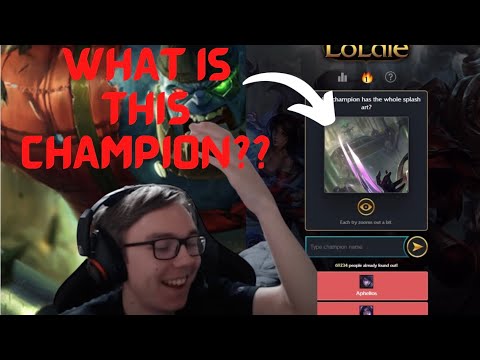 TheBausffs: Why am I so bad at Loldle 😔 - Tank Sion TOP Gameplay