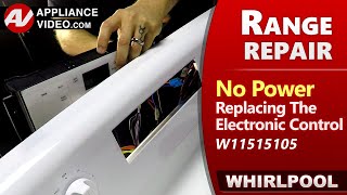 Oven / Range Repair and Diagnostics on the Electronic Control Module