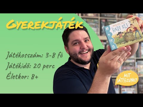 Matricás Laci - Kapj el! Társasjáték bemutató - Mit Játsszunk?