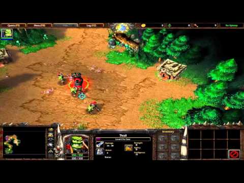 Warcraft 3 - 01 - Prologue Campaign: Exodus of the Horde - Chasing Visions Walkthrough Gameplay Hard