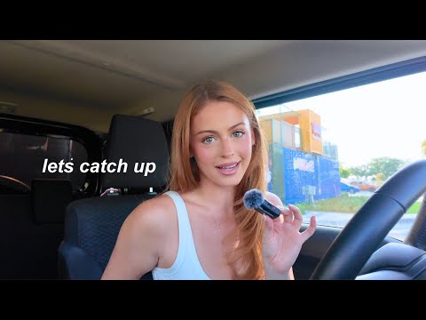 catch up in the car | life updates & facing fears!! ♡