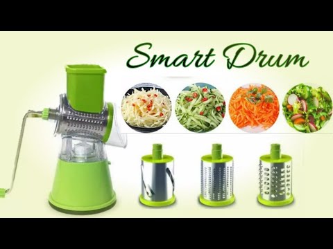 مقطعة خضر دوارة يدوية متعددة الاستخدامات