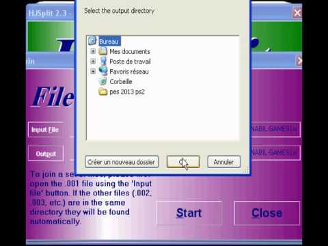 comment installer hjsplit