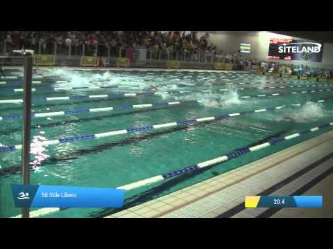 Serie 15 dei 50 Stile Libero  Assoluti Maschi Master - Campionati Regionali Master 2015 VENETO e FR