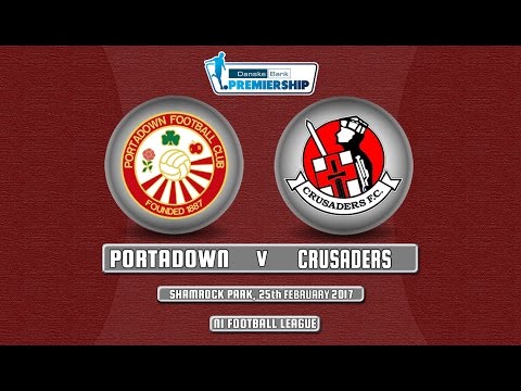 Portadown 1 - 1 Crusaders (DBP) - 25/02/17