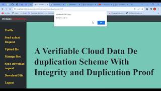 A Verifiable Cloud Data Deduplication Scheme With Integrity and Duplication Proof