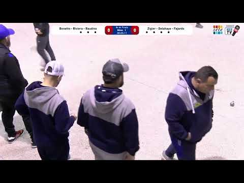 PPF Tour 2023 Sète 8ème de Finale Equipe BONETTO contre équipe DELAHAYE