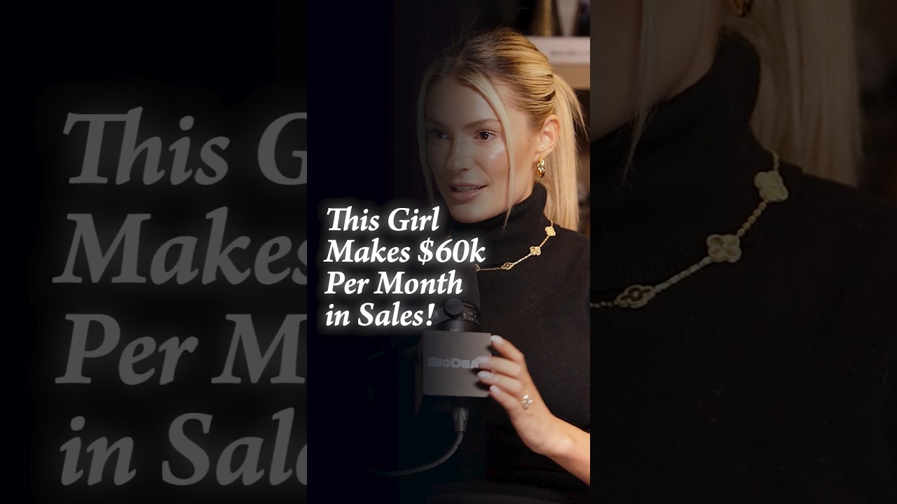 She Makes $60k Per Month in Sales