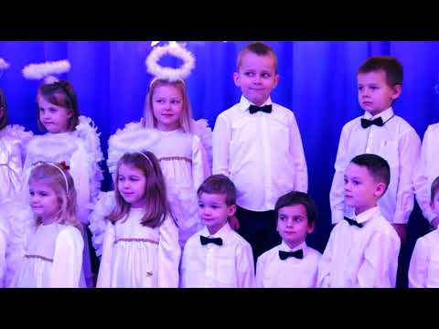 Pastorałka BYŁA NOC w wykonaniu przedszkolaków - grupa starsza