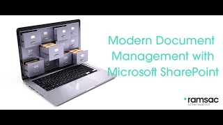 Modern Document Management with Microsoft SharePoint