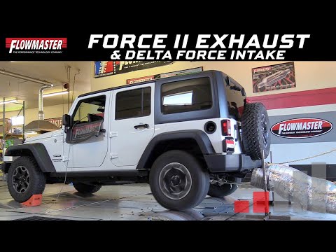2012-18 Jeep Wrangler JK 3.6L - Force II Exhaust & Performance Air Intake