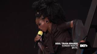 Brandy Performs &quot;Talk About Our Love&quot;  At The Soul Train Awards 2016