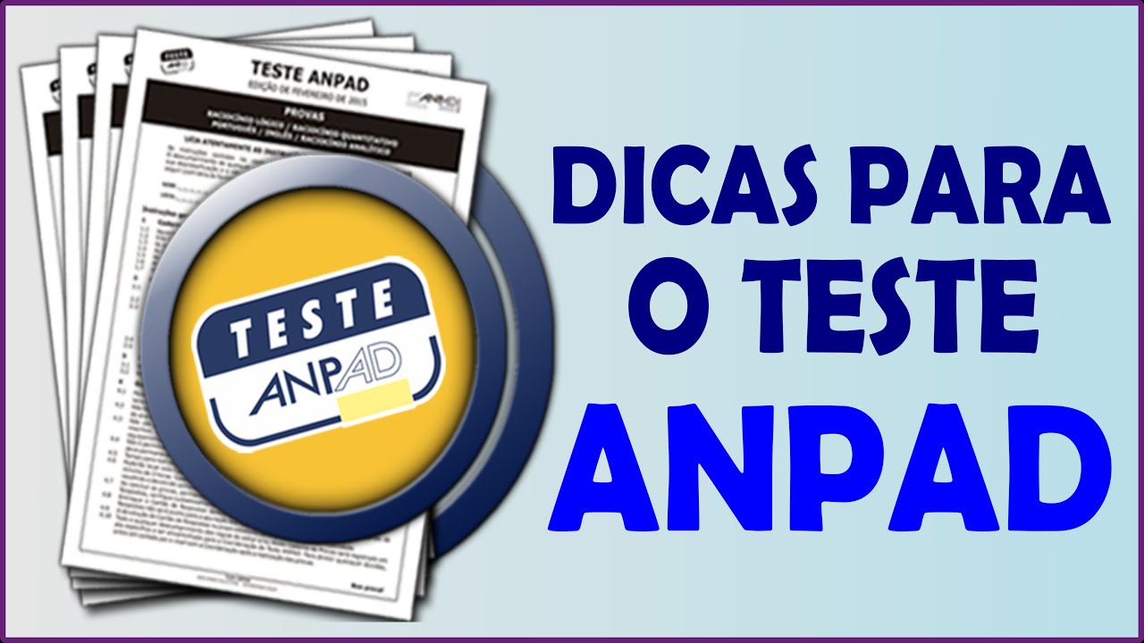 Dicas para o Teste ANPAD