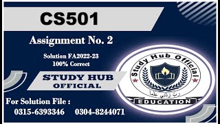Download the video "CS501 Assignment 2 Solution Fall 2022, CS501 Assignment 2 solution 2022, CS501 assig 2 solution 2023"