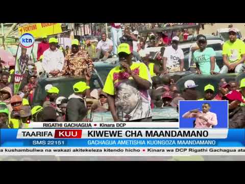 Gachagua atishia maandamano makubwa kupinga bei ya mafuta